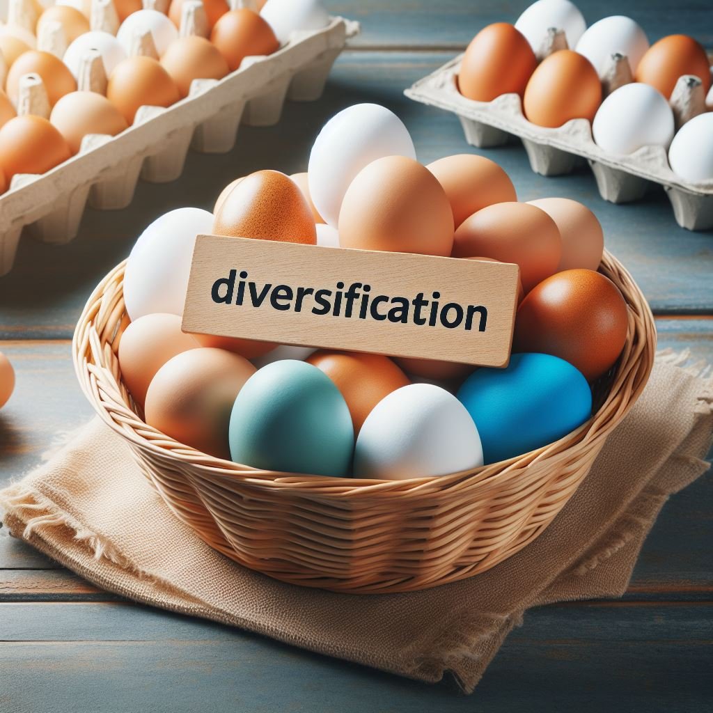 Diversification don't put all Eggs in One Basket 