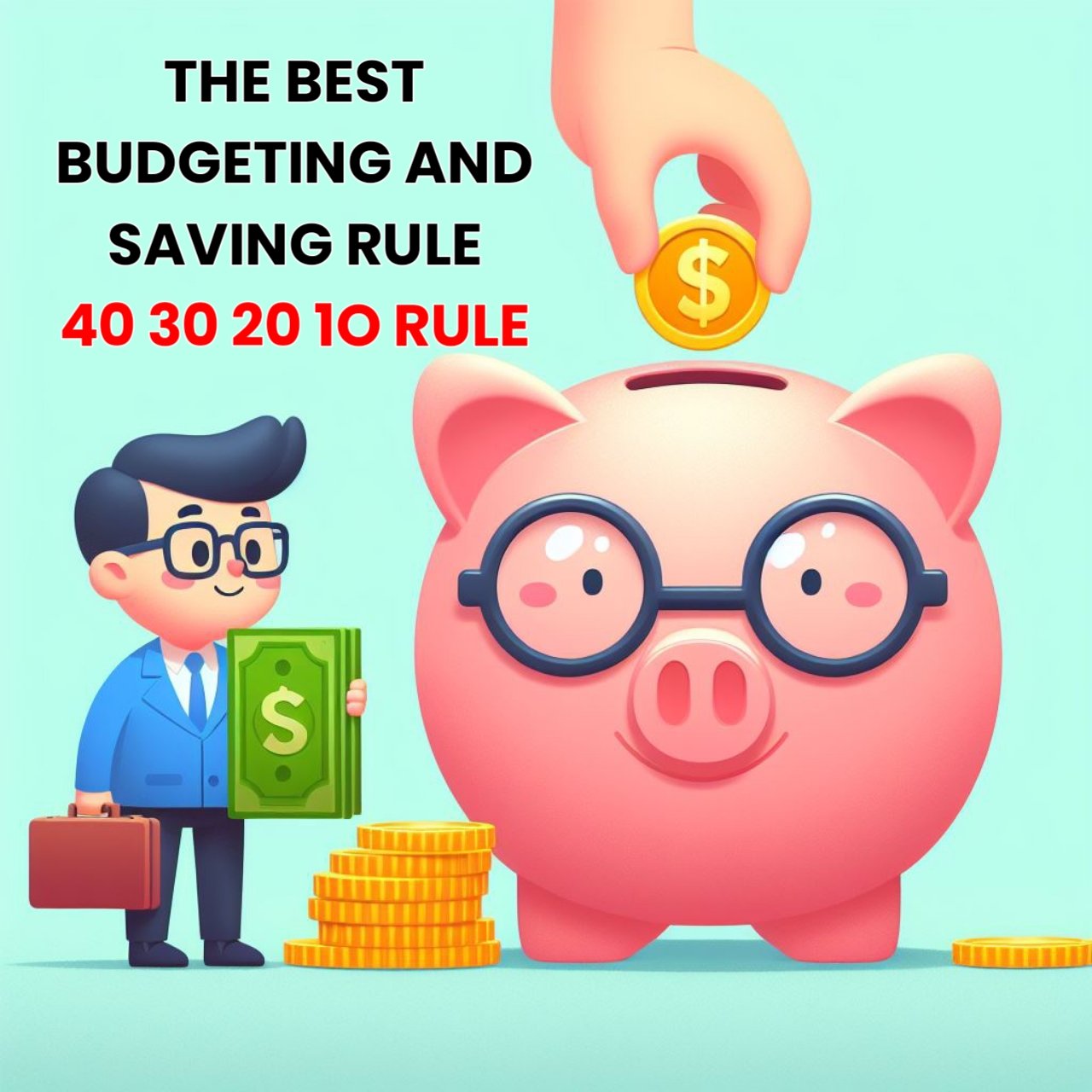 The best budgeting and saving rule the 40 30 20 10 rule
