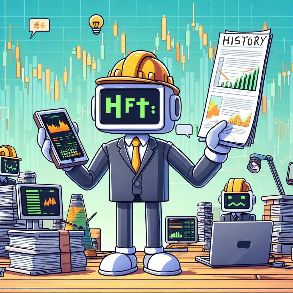 A High-Frequency Trading (HFT) robo-investor reading it's own history